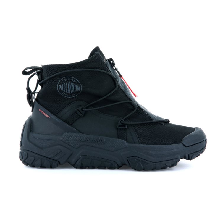 Palladium Off-grid Hi Zip Waterdichte + Sneakers Heren Zwart | NL 41KMOGE